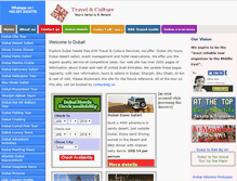 Tablet Screenshot of dubai.travel-culture.com